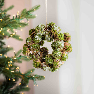 Natural Green Botanica Ornament - Joy By