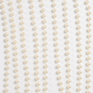 Pearl Beige Bead Garland 15 ft - Joy By