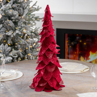 Red Leaf Conical Tree - Joy By
