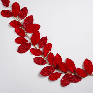 Red Leaf Garland - Joy By