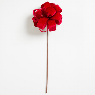 Red Velvet Decorative Pick - Joy By