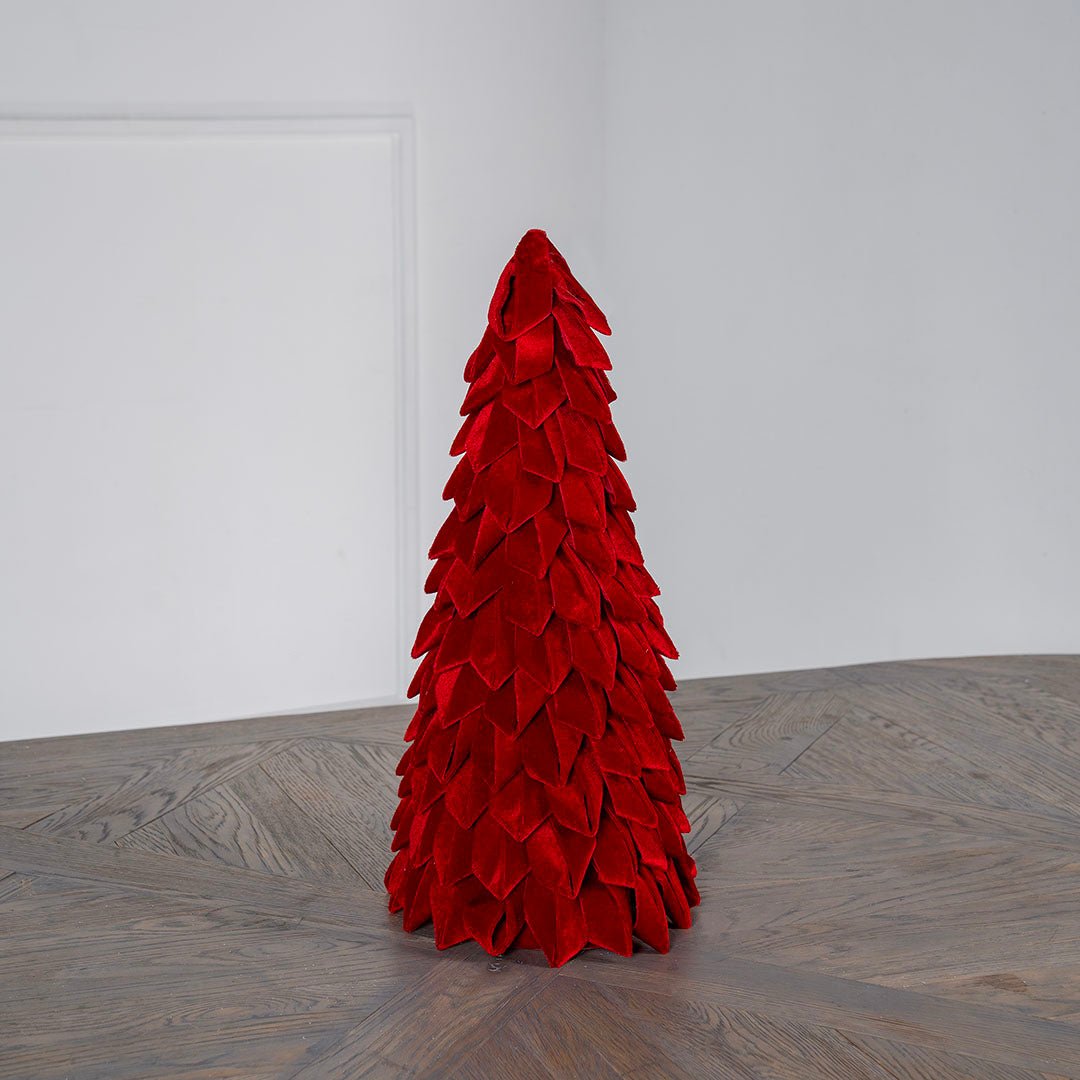 Red Velvet Tree Tabletop - Joy By