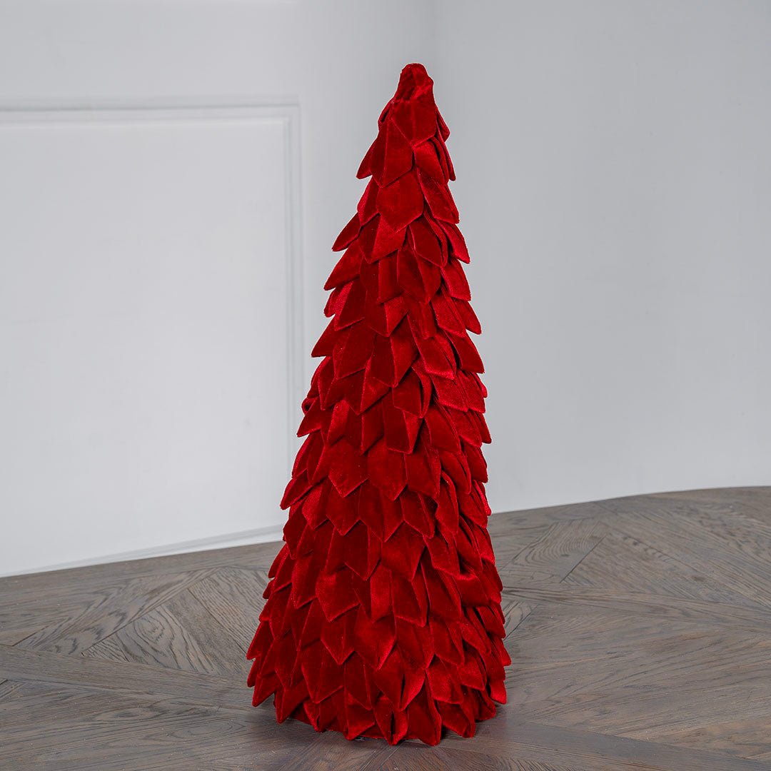Red Velvet Tree Tabletop - Joy By