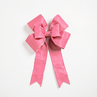 Red & White Bow 18" - Joy By