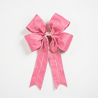Red & White Bow 18" - Joy By