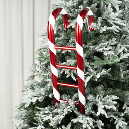 Red_&_White_Candy_Cane_Ladder - Joy By