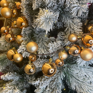 Shiny Ball Garland 6ft - Joy By