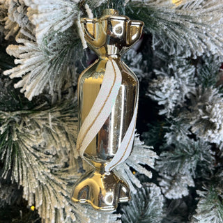 Shiny Champagne 7" Toffee Ornament - Joy By