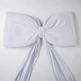 Single Loop Oversized Bow Topper with Elongated Tails (7.8ft) - Joy By
