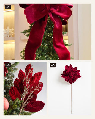 The Burgundy Tree Set - Joy By