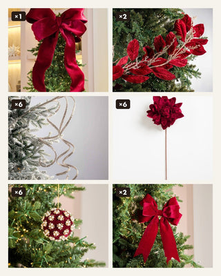 The Complete Burgundy Tree Set - Joy By