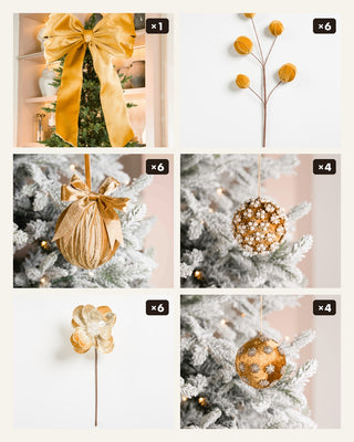 The Mustard & Gold Tree Set - Joy By