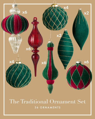 The Traditional Ornament Set - Joy By