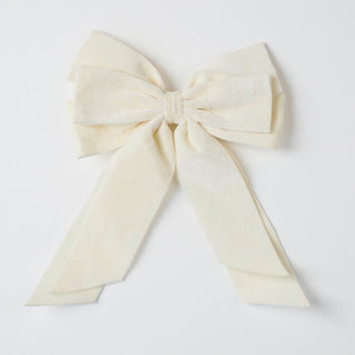 Velvet Clip - On Bow - Joy By