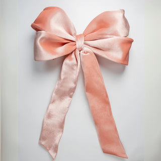 Wired Velvet Bow Topper (3.2ft) - Joy By